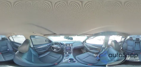 2014 Infiniti Q50 Hybrid Premium z USA, uszkodzony, nr VIN JN1AV7AP7EM690200